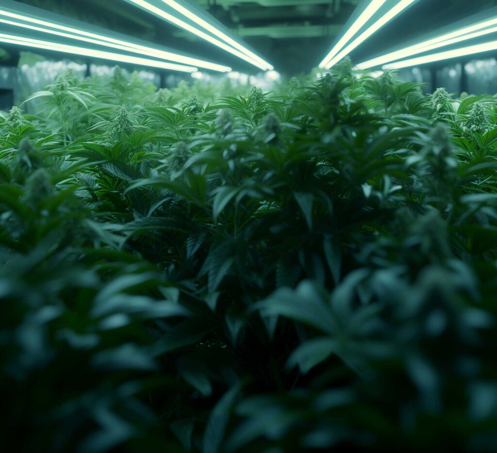 Indoor Cannabis Pflanzen